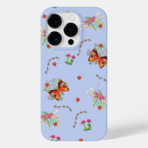 Schmetterling und Glückskäfer Case-Mate iPhone 14 Pro Case