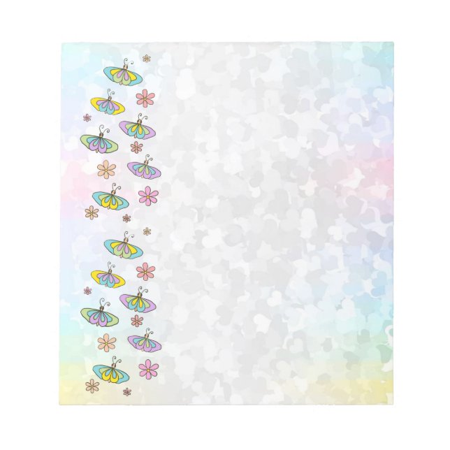 schmetterlingsparade  notepad (Front)