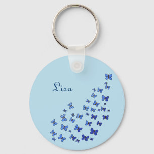 Schmetterlingsschwarm  keychain