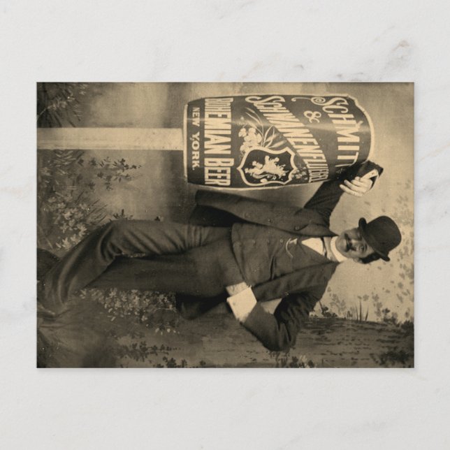 Schmitt & Schwanenfluegel Brewery Vintage Postcard (Front)