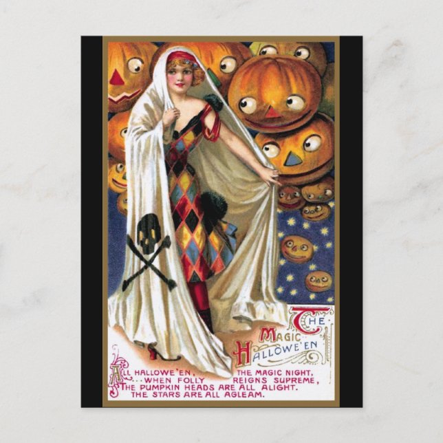Schmucker: The Magic Halloween Postcard (Front)