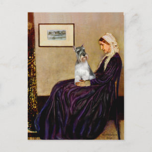 Schnauzer 11N - Whistlers Mother Postcard