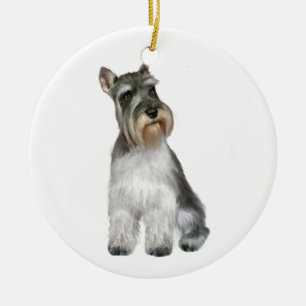 Schnauzer (A11) Ceramic Ornament