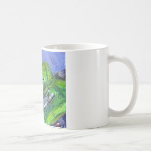 Schnauzer and Black cat sofa Coffee Mug