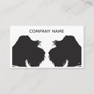 Schnauzer Business Card