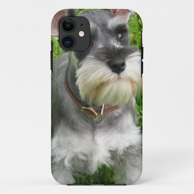 Schnauzer Dog Case-Mate iPhone Case (Back)