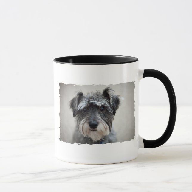 Schnauzer Dog Coffee Mug (Right)