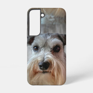 Schnauzer Dog face Samsung Galaxy Case