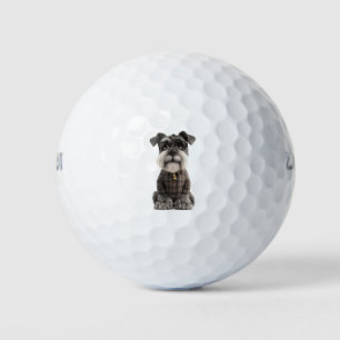 Schnauzer Dog Lover Golf Balls
