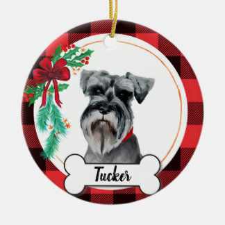 Schnauzer Dog Ornament