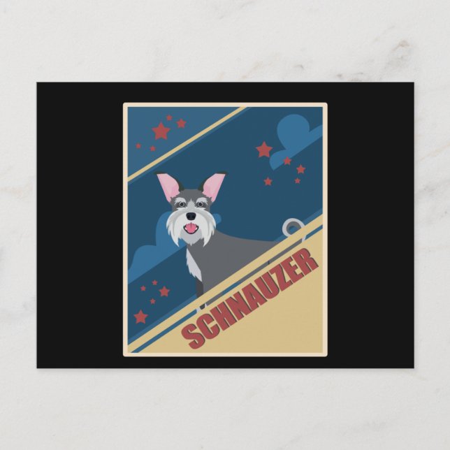 Schnauzer | Dog Owner Schnauzers Postcard (Front)
