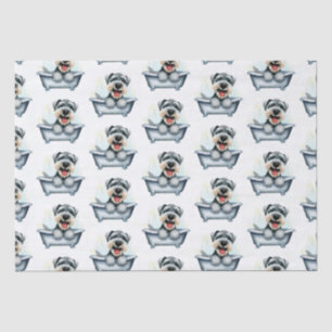 Schnauzer Dog Tissue Paper