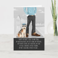 Schnauzer from the Dog Father's Day Funny