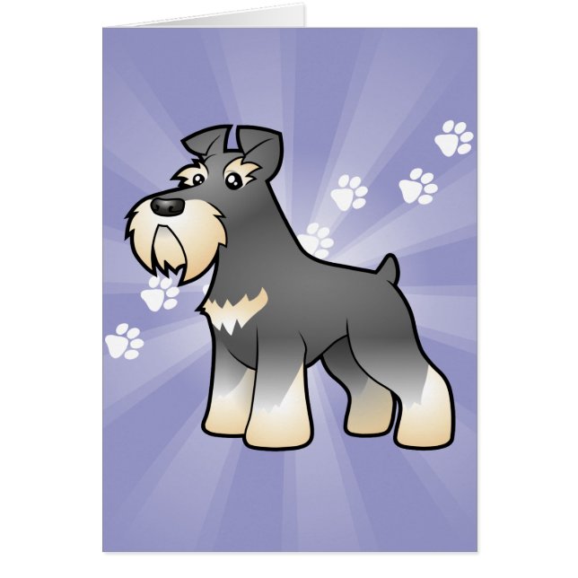 Schnauzer géant/standard/miniature de bande (Devant)