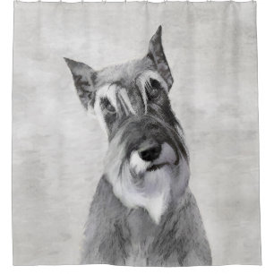 Schnauzer (Giant) Painting - Dog Art