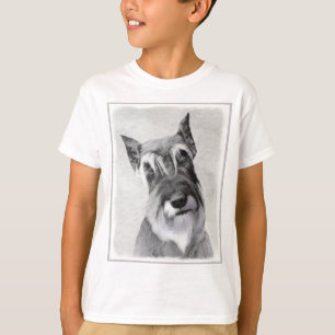 Schnauzer (Giant) Painting - Dog Art T-Shirt