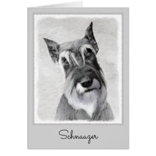 Schnauzer (Giant) Peinture - Chien Art