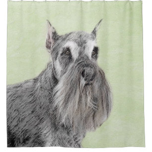 Schnauzer (Giant, Standard) Painting - Dog Art