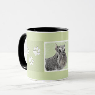 Schnauzer (Giant, Standard) Painting - Dog Art Mug