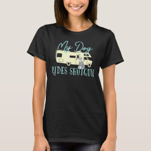 Schnauzer Gift RV Funny Dog Camping Travel Trailer T-Shirt