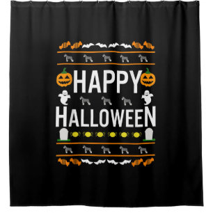 Schnauzer Halloween Lazy Ugly Costume Dog T-Shirt.