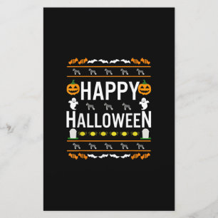 Schnauzer Halloween Lazy Ugly Costume Dog T-Shirt. Stationery