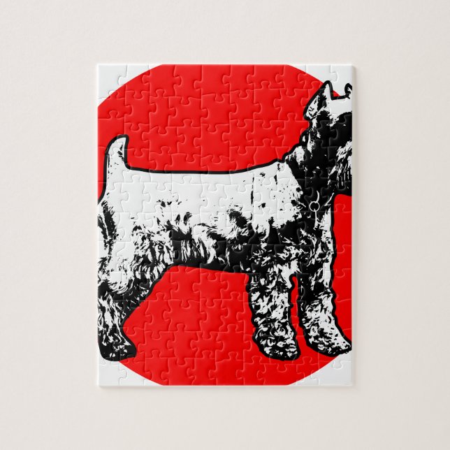Schnauzer Jigsaw Puzzle (Vertical)