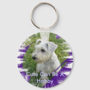 Schnauzer Keychain