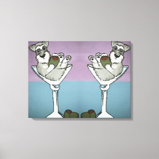 Schnauzer Martini doubler la toile de difficulté