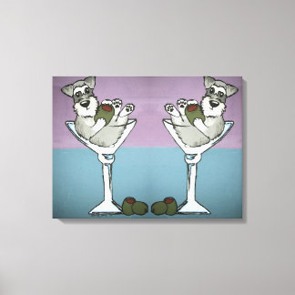 Schnauzer Martini doubler la toile de difficulté