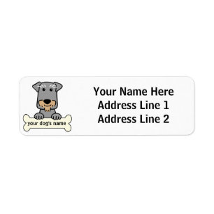 Schnauzer miniature personnalisé
