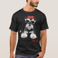 Schnauzer Mom Bandana Womens Schnauzer Dog