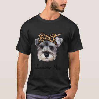 Schnauzer Mom For Christmas T-Shirt