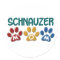 SCHNAUZER Mom Paw Print 1