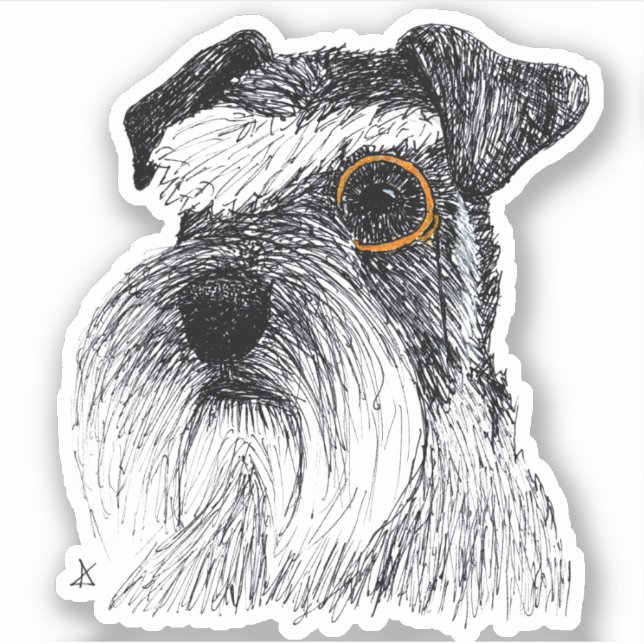 schnauzer monocle (Front)