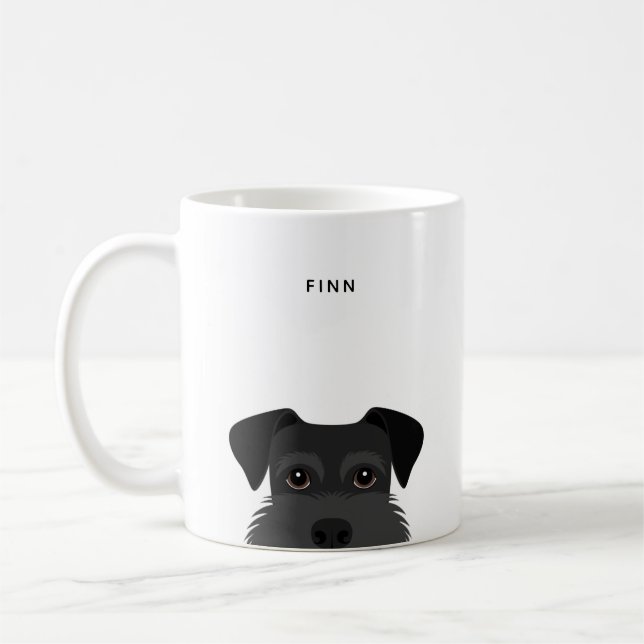 Schnauzer Mugs (Left)