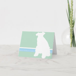 Schnauzer notecard