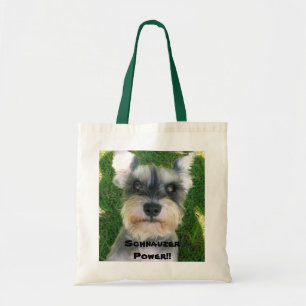 Schnauzer Power!! Tote Bag