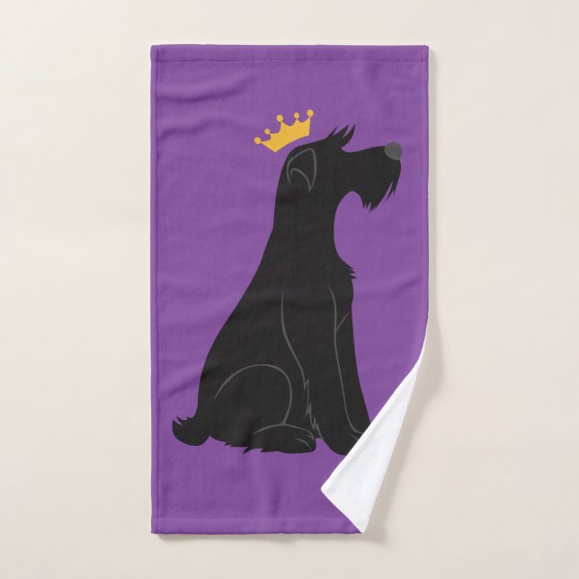 Schnauzer Prince (Serviette à main)