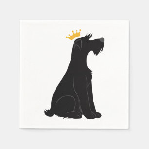 Schnauzer Prince Napkin