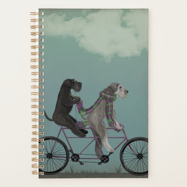 Schnauzer Tandem Planner (Front)