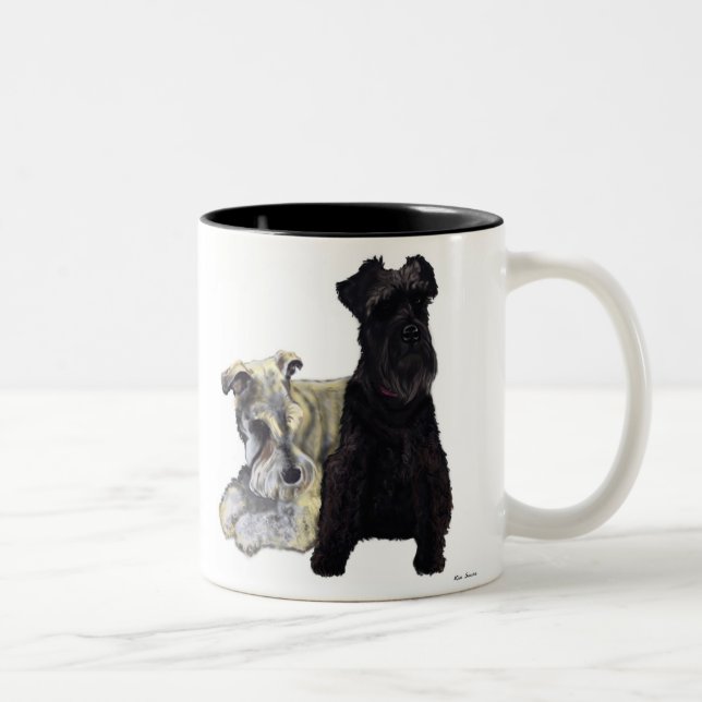 Schnauzer - tasse (Droit)