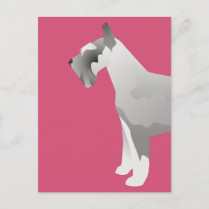 Schnauzer Templates ready to Customize Postcard