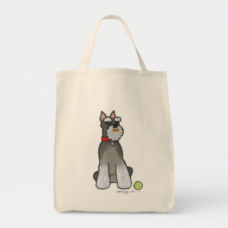SCHNAUZER TOTE BAG