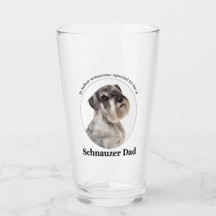 Schnauzer - Tumbler en verre papa