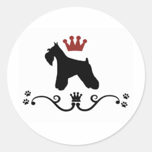 Schnauzers Rule Stickers