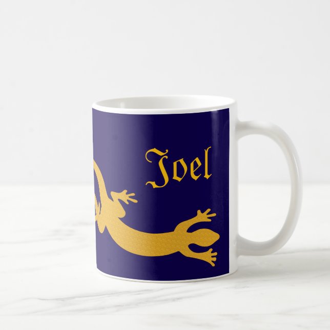 Schnazzy Gekko Coffee Mug (Right)