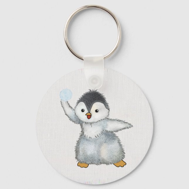 Schneeballschlacht  keychain (Front)
