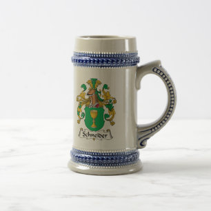 Schneider Family Crest Beer Stein
