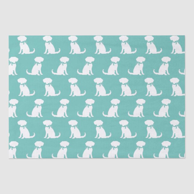 Schnoodle Dog Puppy Tissue Paper (Front)